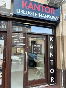 kantor wejście